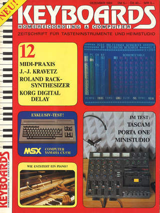 Die 1. Ausgabe Keyboards