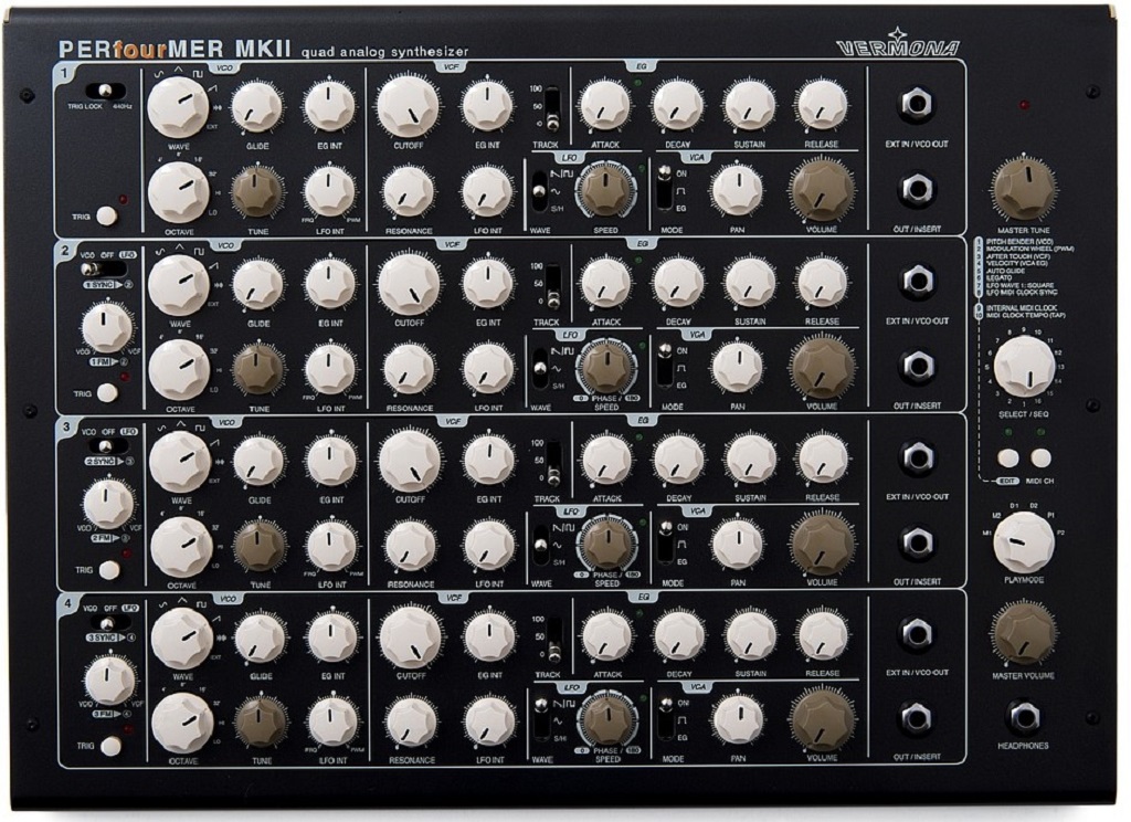 vermona perfourmer mkii synthesizer