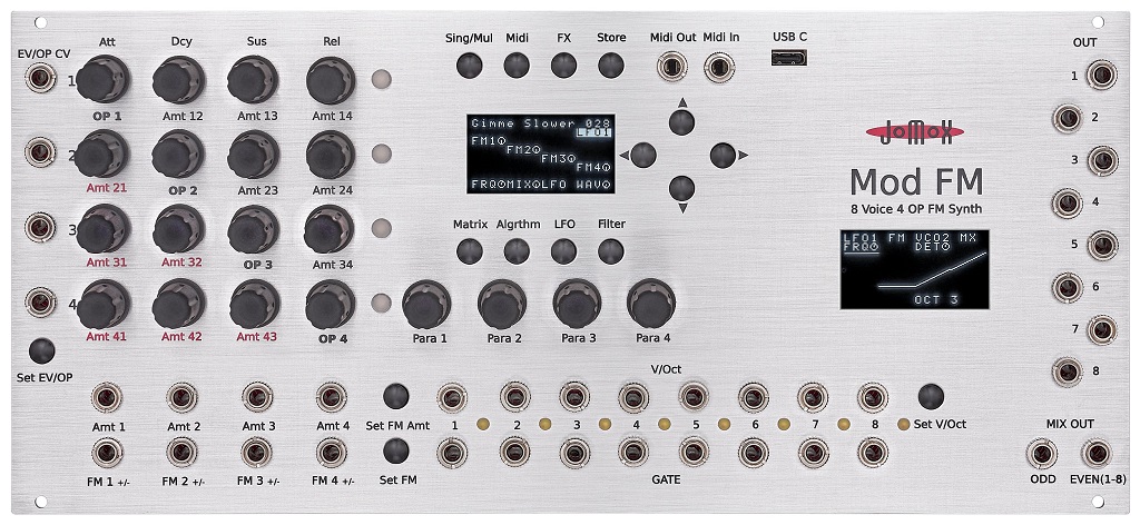 Tutorial Eurorack Digital Oszillator Jomox Mod FM