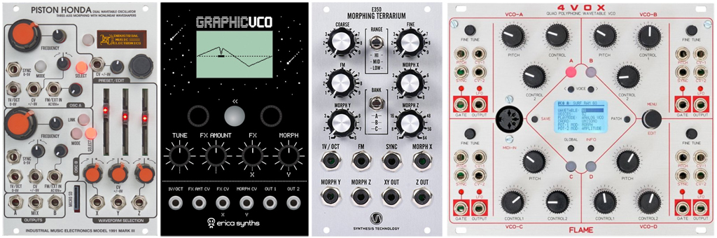 Tutorial Eurorack Digital Oszillator Wavetable