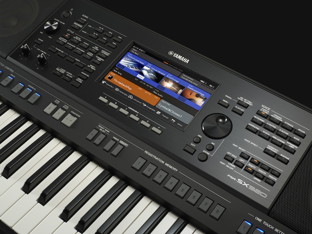 Yamaha PSR-SX920 Arranger Keyboard functions