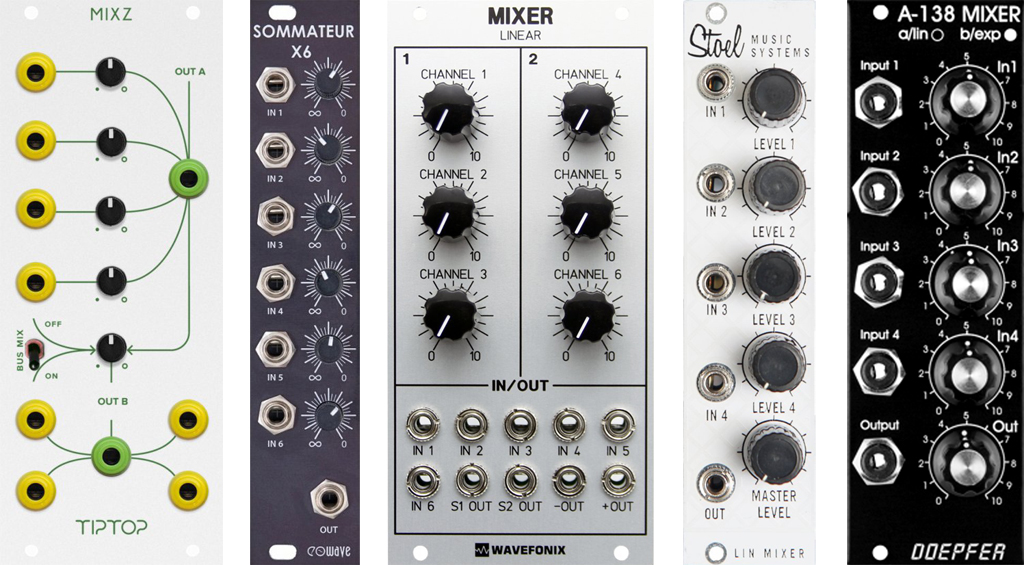 Tutorial Eurorack CV Mixer