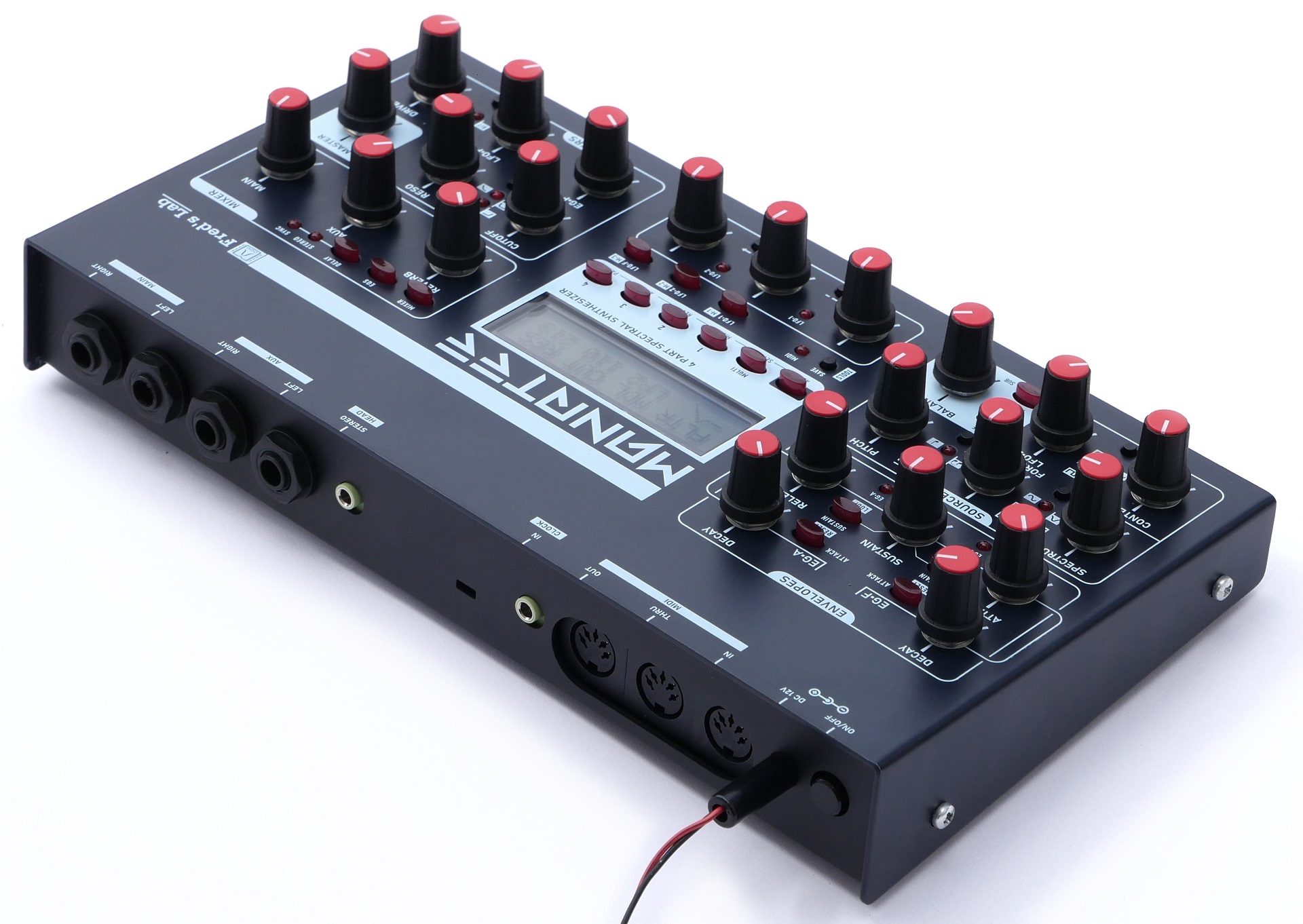 Fred's Lab Manatee Synthesizer rear