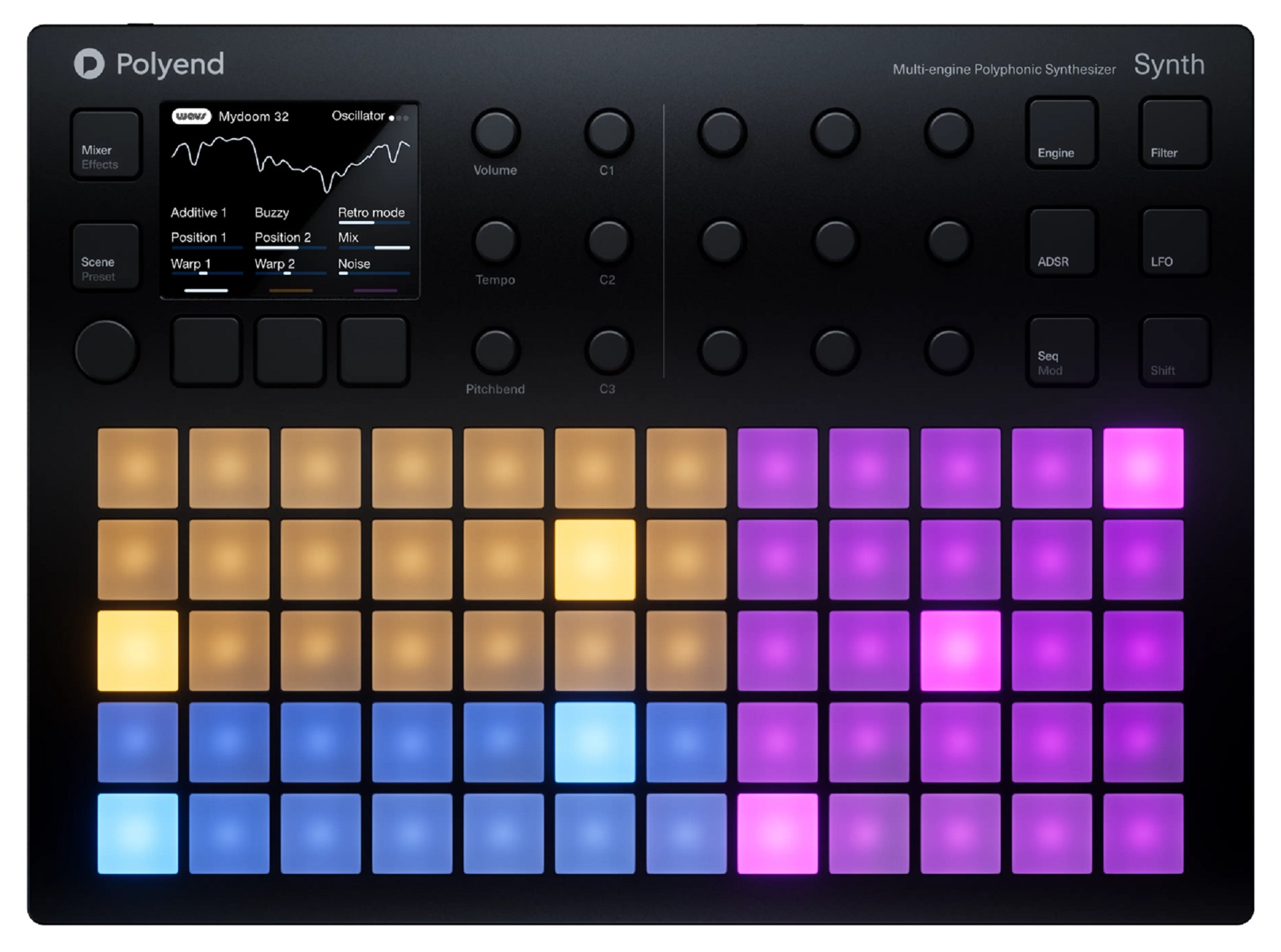Polyend Synth top