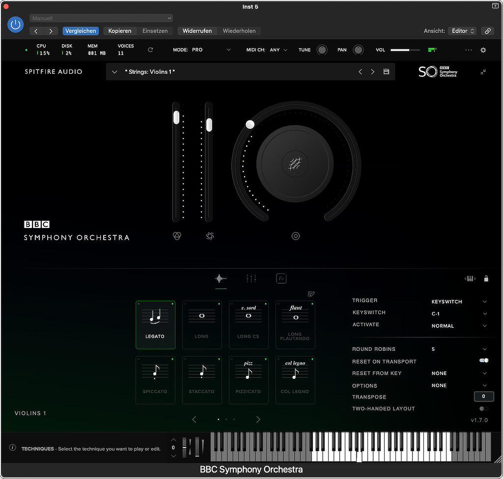 BBC Symphony Orchestra Professional Library Player