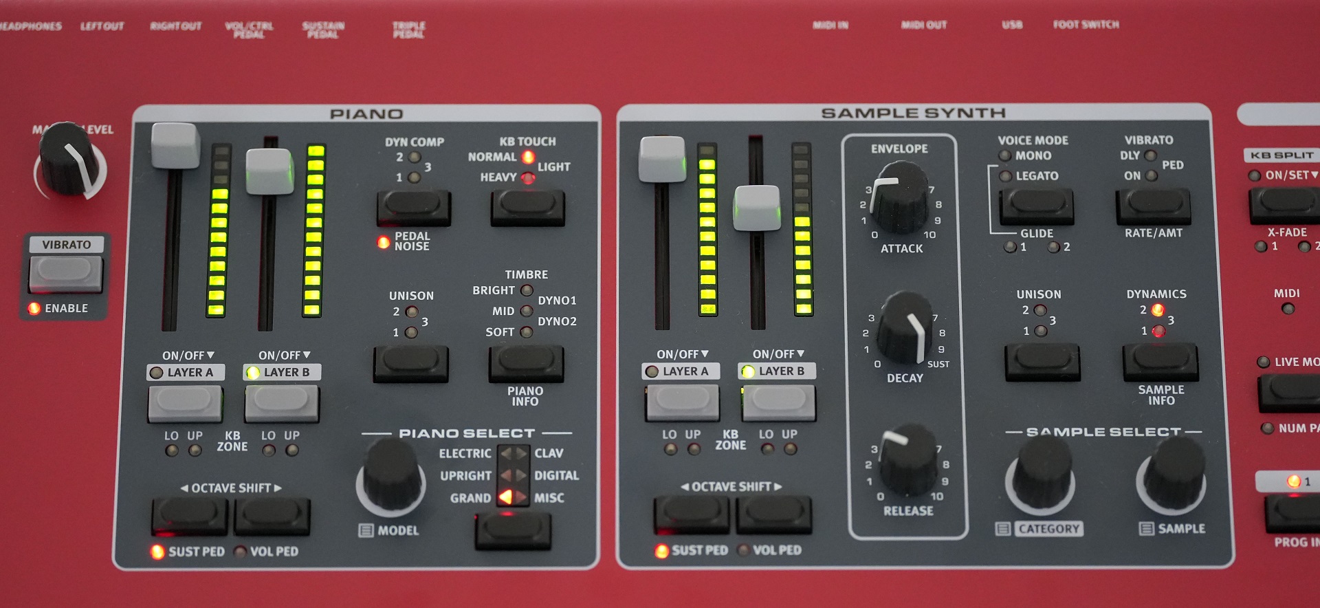 Clavia Nord Piano 6 Stagepiano sample synth