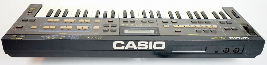 Casio CZ-101 Rückseite