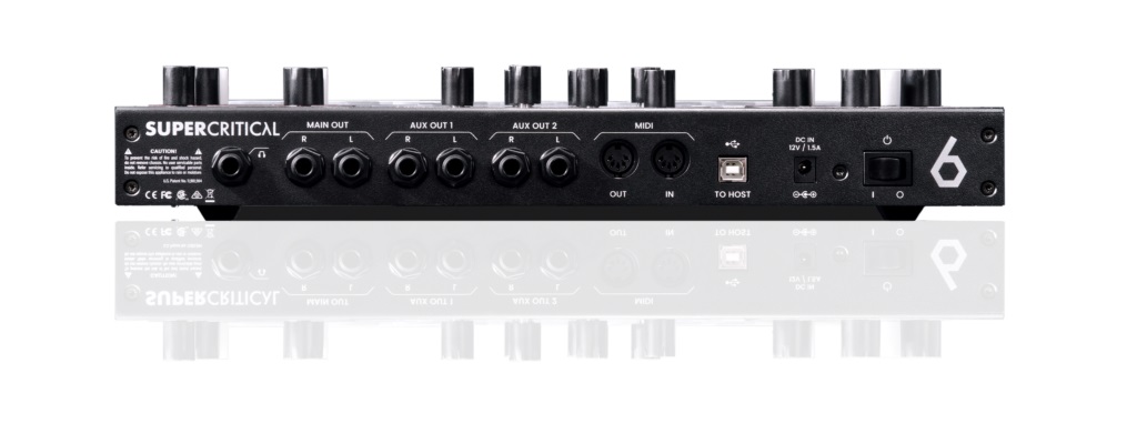 Supercritical Synthesizers Redshift 6 rear
