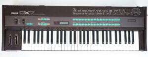 Yamaha DX 7 Topansicht