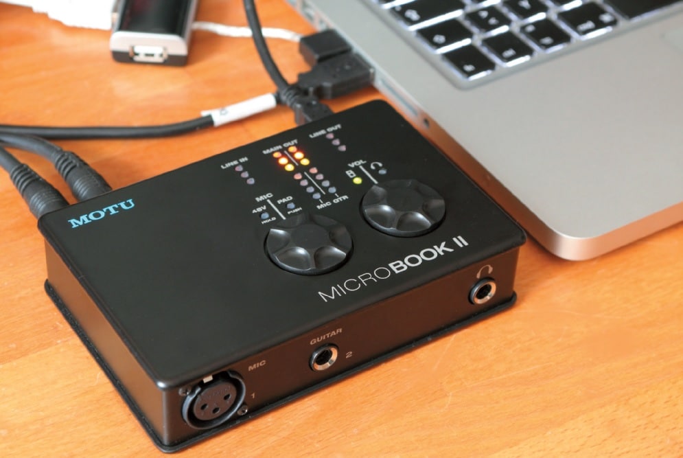 MOTU MicroBook II – USB-Audiointerface