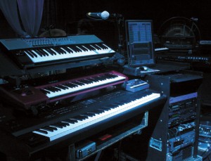 Marillion Keyboarder Mark Kelly Keyboards