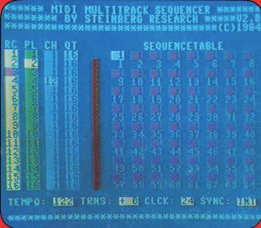 1984 – Steinbergs Erstling: der „MIDI Multitrack Sequenzer“ für den C64