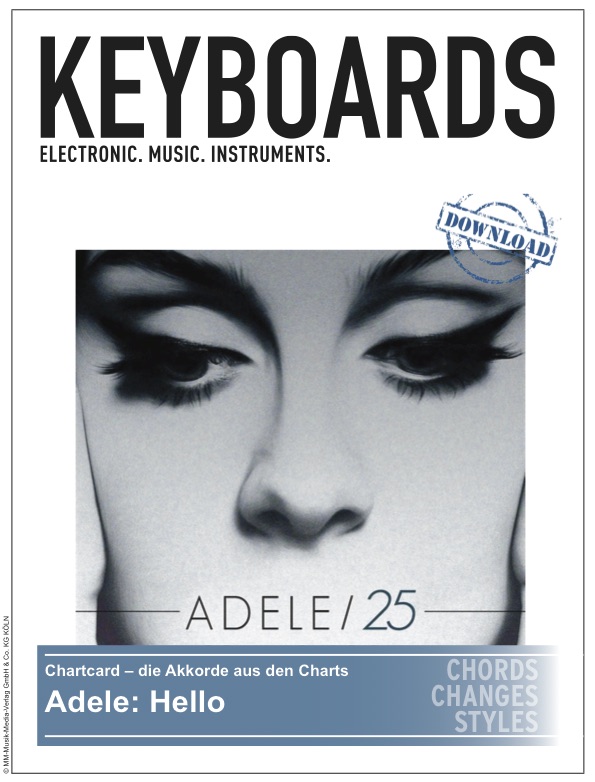 Produkt: Chartcard – Adele – Hello