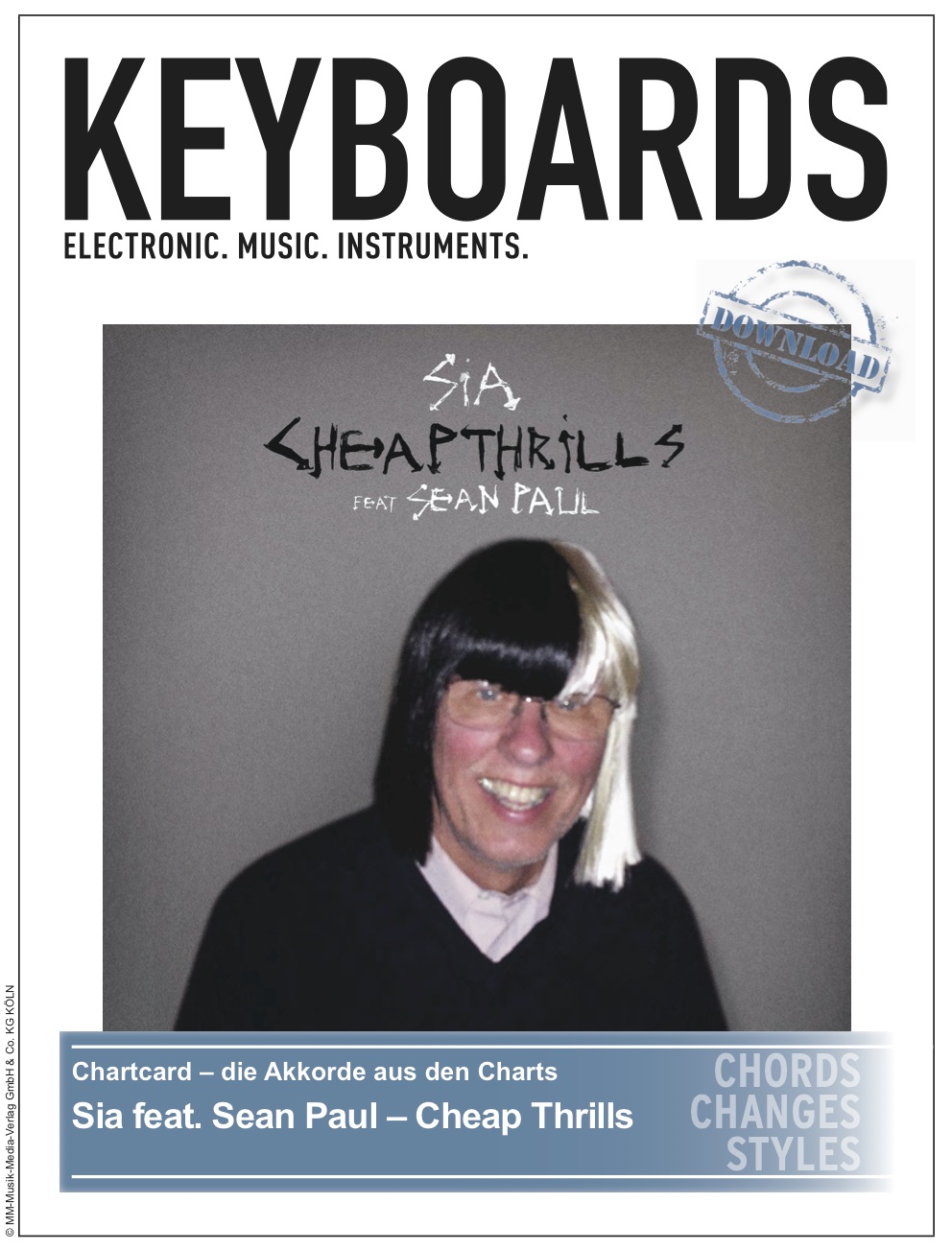 Produkt: Chartcard – Sia Furler – Cheap Thrills