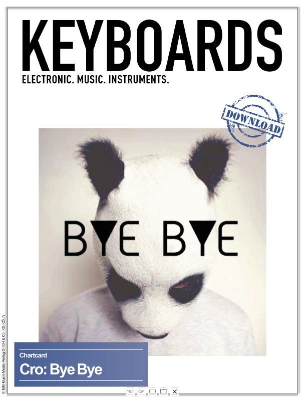 Produkt: Chartcard – Bye Bye von Cro