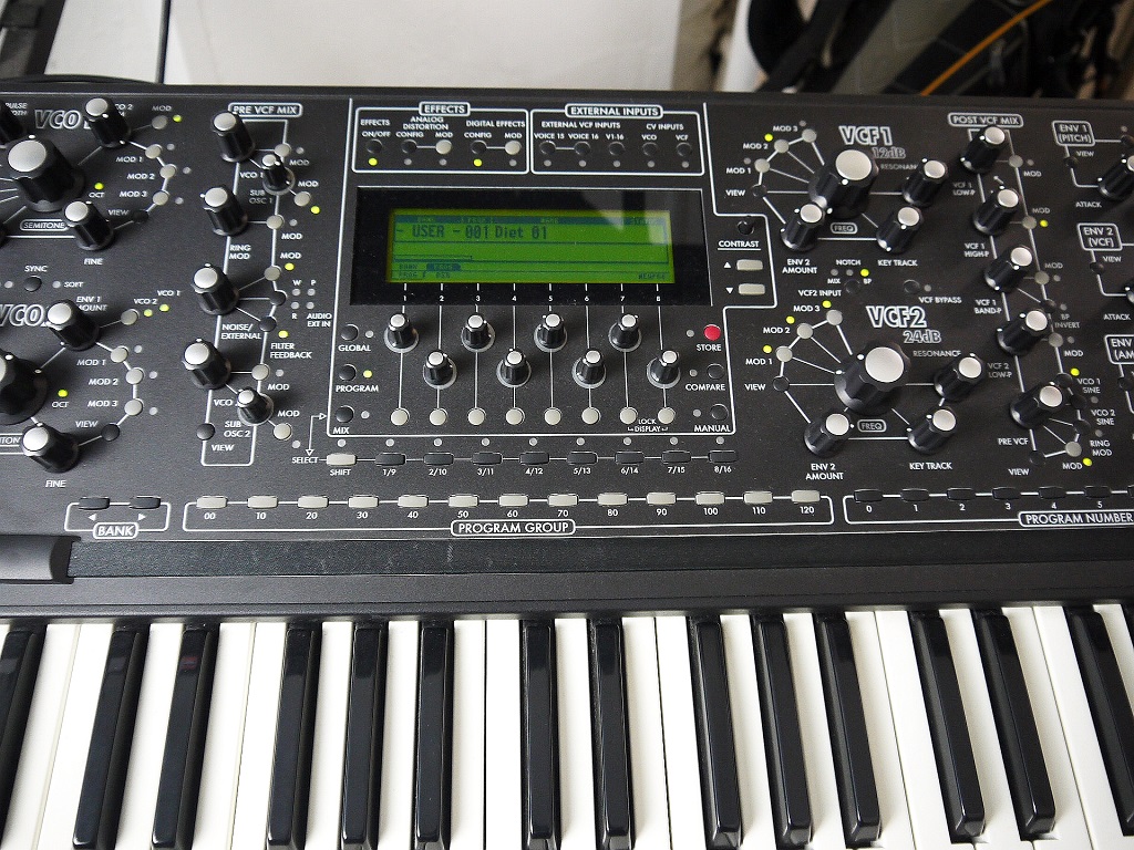 Alesis Andromeda A6 Display