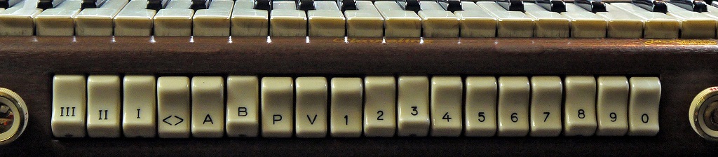 Kippschalter Clavioline