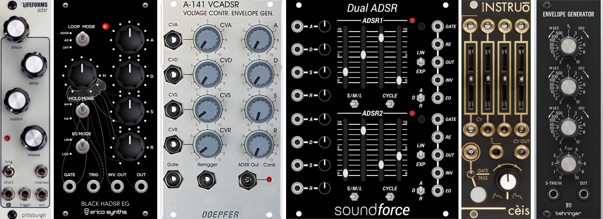 Eurorack Tutorial Hüllkurve Envelope adsr module