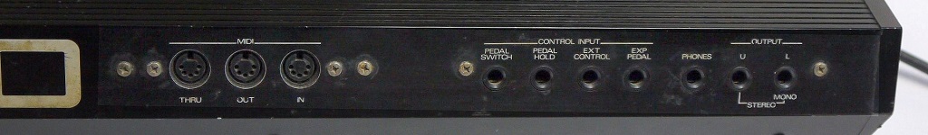 Rückseite Roland D-50