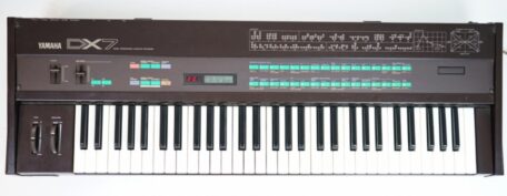 Yamaha DX 7 Topansicht