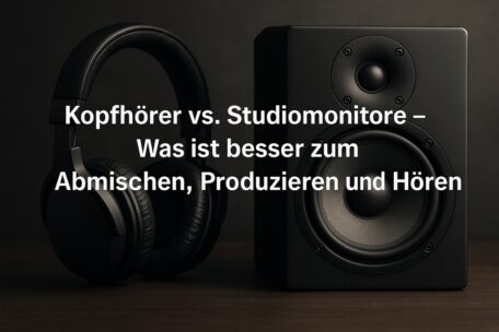 Kopfhörer vs Studiomonitore