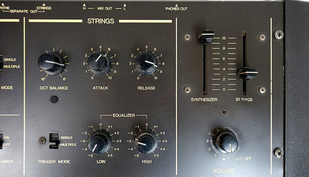 Korg Delta 4 Panel3 Synthesizer