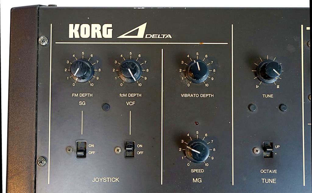 Korg Delta Synthesizer Panel1