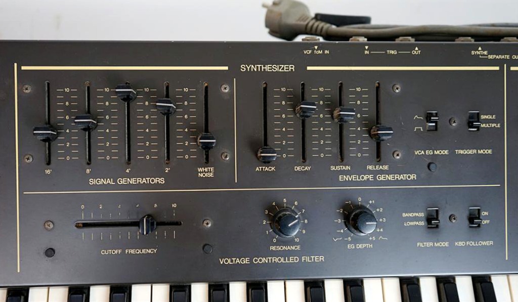 Korg Delta Synthesizer Panel2
