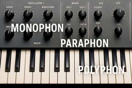 Monophon, paraphon und Polyphon bei Synthesizer erklärt