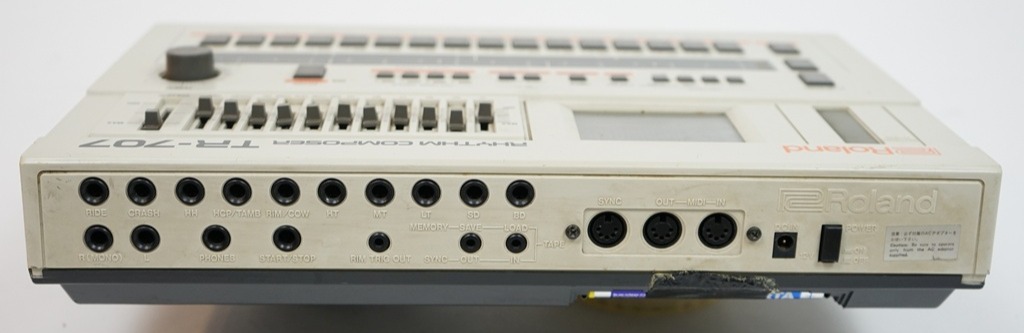Roland TR-707 Anschlüsse