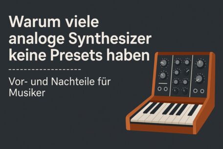 Warum haben analoge Synths keine Presets