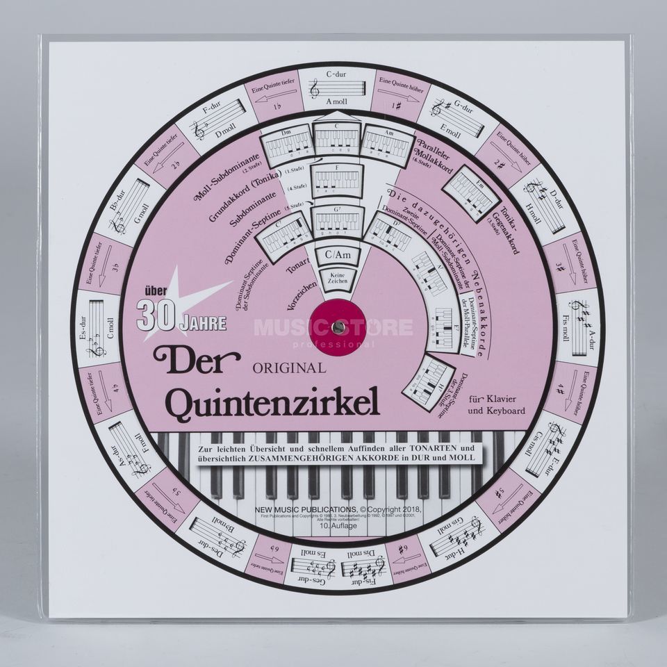  New Music Publications Quintenzirkel Klavier & Keyboard