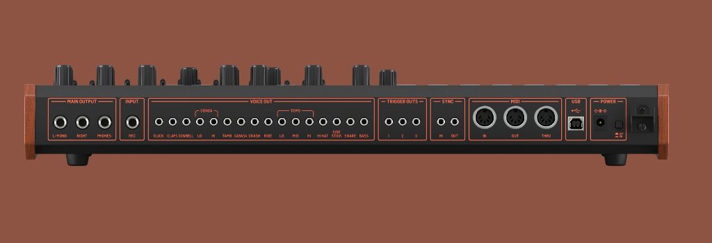 Behringer LM Drum - Anschlüsse
