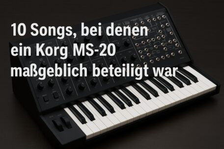 10 Songs mit dem Korg MS-20 Synthesizer
