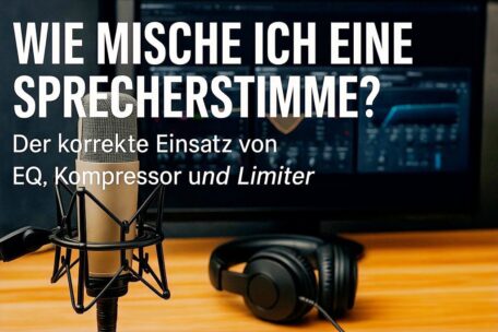 Wie bearbeitet man eine Sprachaufnehme