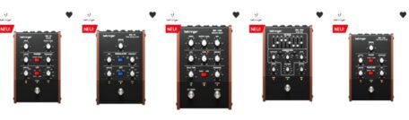 Behringer BM-Serie Effektpedale für Gitarre und Synthesizer