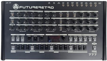 Oberfläche des Synthesizer FutureRetro 777