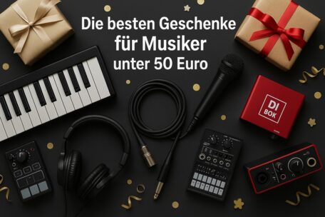 Geschenke unter 50 Euro für Weihnachten oder Geburtstag für Keyboarder, Synthnerds, Tontechniker oder Homerecorder