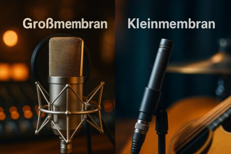 Welches Kondensatormikrofon Großmembran vs Kleinmembran
