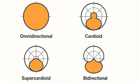 Niere, Kugel, Acht und Hyperniere bei Mikrofonen