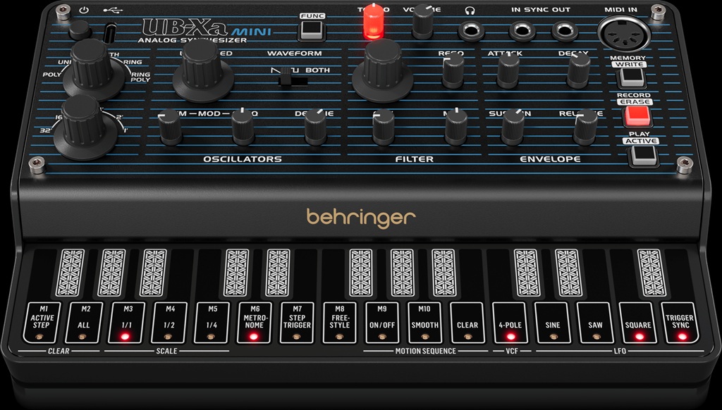 Behringer UBXa mini anaolger Synthesizer