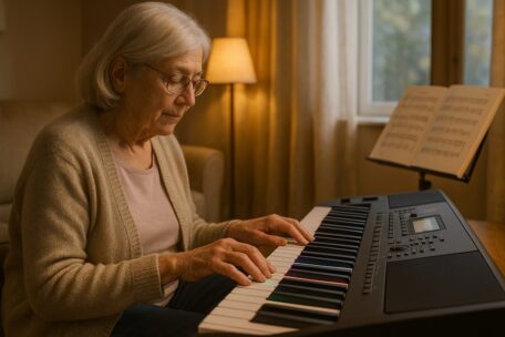 Keyboard lernen als Senior oder Seniorin?