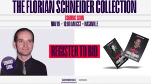 Versteigerung Synthesizer Florian Schneider von Kraftwerk