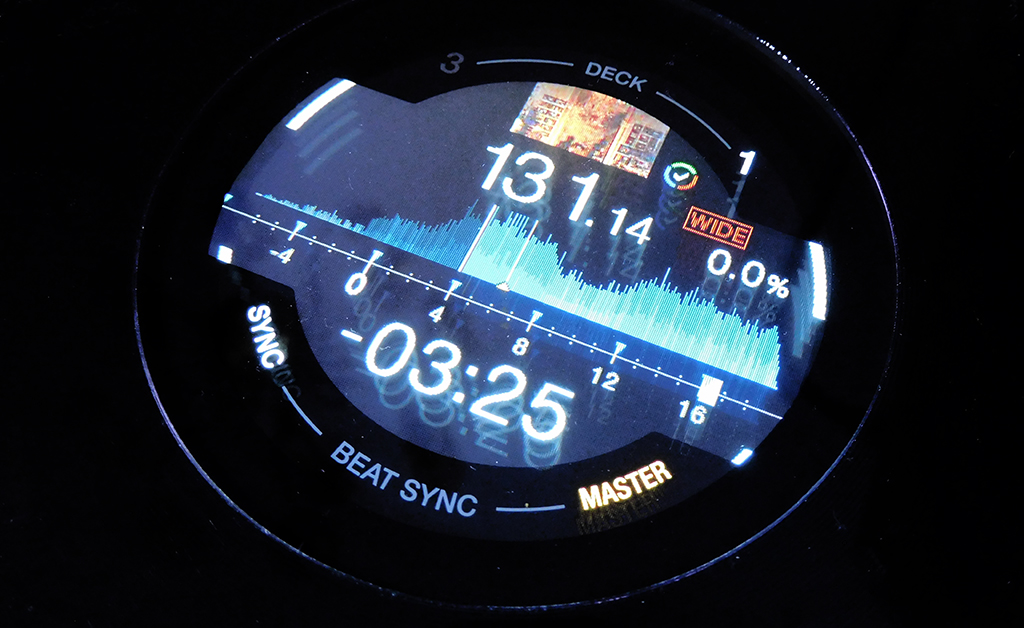 Pioneer DDJ-FLX10 display