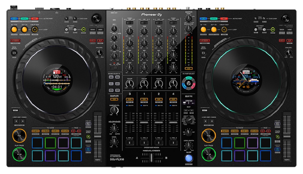 Pioneer DDJ-FLX10 top