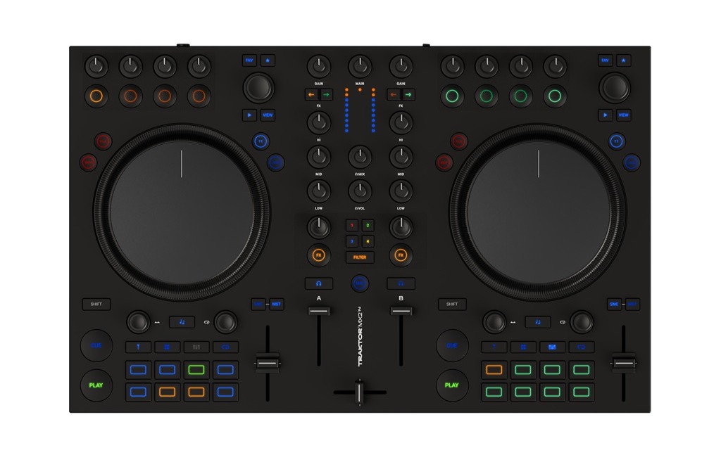 Native Instruments Traktor MX2, 2-Kanal DJ-Controller