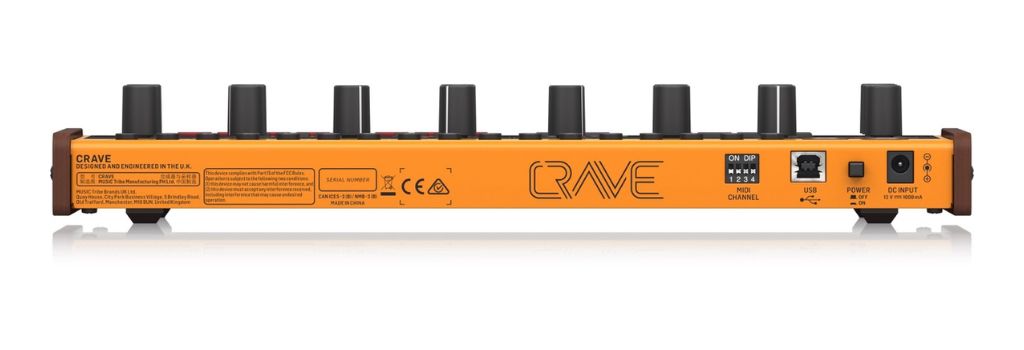 MIDI-, USB- und CV/Gate-Anschlüsse machen den Synth zur flexiblen Schaltzentrale für DAW-, Hardware- und Modular-Setups.