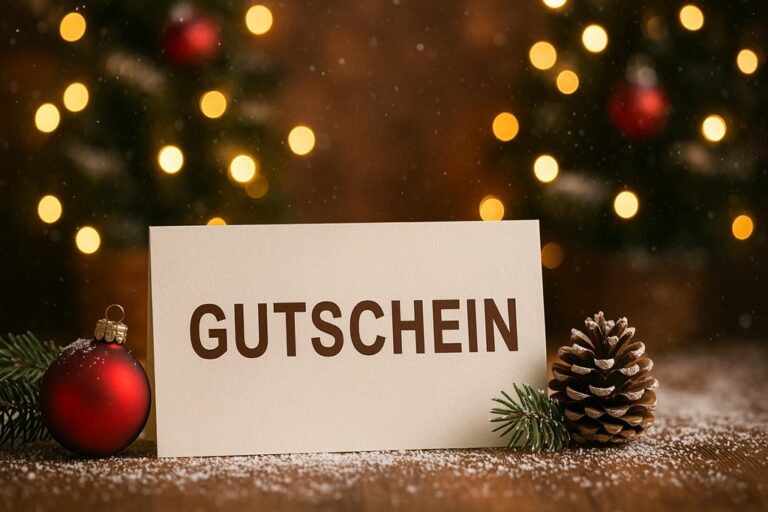 Gutschein für Musiker für Weihnachten Geburtstage