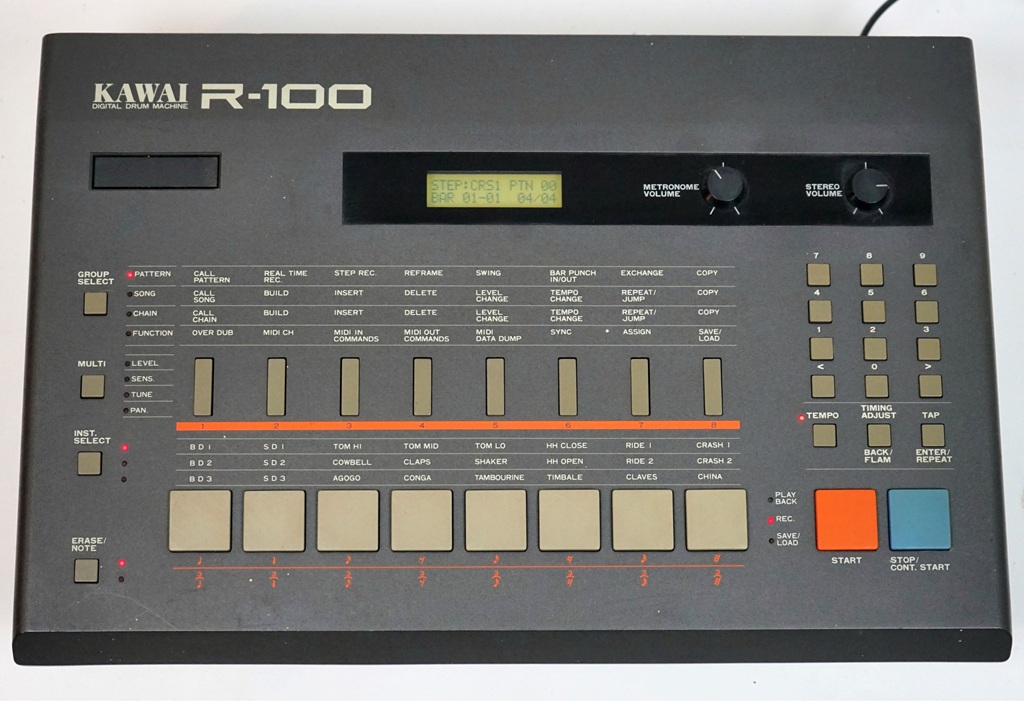 Kawai R-100 Drummachine Drumcomputer Vintage
