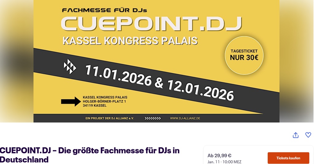 Cuepoint.dj Preise Eintritt Tickets